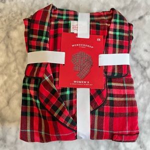 Red Tartan Plaid Pajama Gift Set - Wondershop